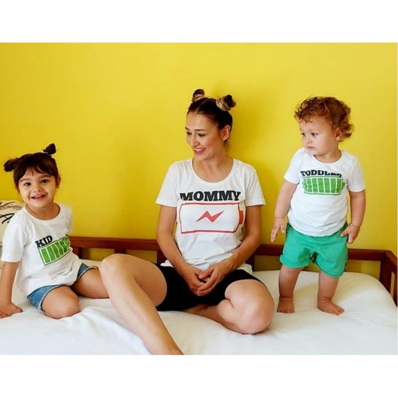 Mommy / Kıd / Toddler Baskılı Tişörtler - 1