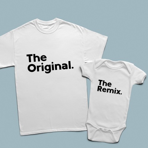  - The original, the remix baba çocuk set